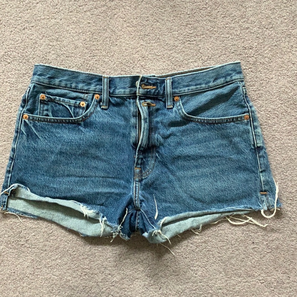 Lucky Brand Mid Rise Cut Off